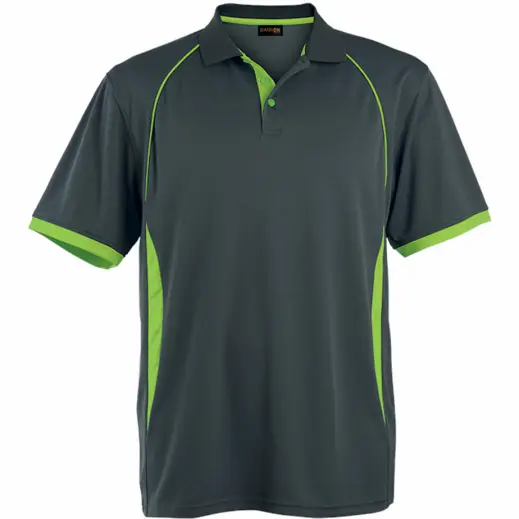 Mens Derby Golfer Grey-Lime